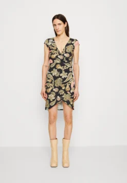 Anna Field Robe En Jersey - Black/Multi Coloured -Anna Field 000879a5b9754ce9801a39da47c3abcd scaled