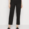 Anna Field Linen Mix - Pantalon Classique - Black