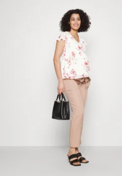 Mama Belt - Blouse - White/Red -Anna Field 06094a1b4a0d4e58ae564390d2dfa303 scaled