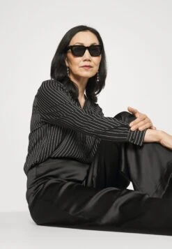 Anna Field T-Shirt À Manches Longues - Black/White -Anna Field 067462f5c0a24b1e9d5ace8b3d297d03 scaled