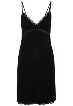 Anna Field Heidi Short Sleeves Viscose Nightdress - Chemise De Nuit / Nuisette - Black -Anna Field 09bf0e44fa95471b8c6347b5c956e75d scaled
