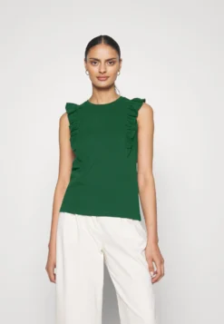Anna Field T-Shirt Basique - Dark Green