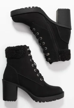 Anna Field Winter Boot - Bottines À Plateau - Black 3 Anna Field Winter Boot - Bottines À Plateau - Black -Anna Field 155f8fed223d4582b636130f8e4a2046