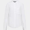 Anna Field Basic Blouse With Pocket - Chemisier - Off-White