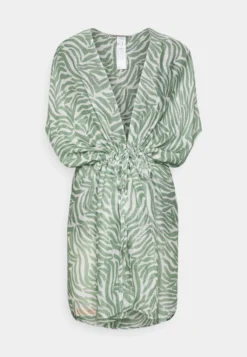 Anna Field Printed Short Kimono / 606 - Khaki_003 - Off-White - Accessoire De Plage - Khaki/Off-White -Anna Field 16f0fcdbc85141cc9ef550ec638d48b7 scaled