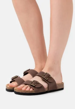 Anna Field Chaussons - Dark Brown