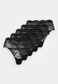 Anna Field 5Pp High Rise Lace Thong - String - Black -Anna Field 1d7323e8540d4a6dba0ff1fa79eb0047 scaled