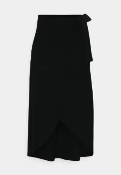 Anna Field Basic Wrap Over Midi Skirt - Jupe Trapèze - Black 5 Anna Field Basic Wrap Over Midi Skirt - Jupe Trapèze - Black -Anna Field 279db1138765484094cab33f5c3878d4 scaled