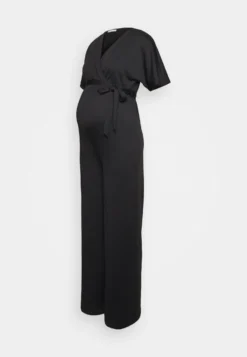 Short Sleeve Wrap Jumpsuit - Combinaison - Black 3 Short Sleeve Wrap Jumpsuit - Combinaison - Black -Anna Field 286fe87934f24d35b2bce0374302b708 scaled