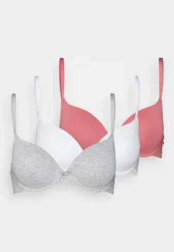 Anna Field Sunlight 3Pack Tshirt Bra - Soutien-Gorge Invisible - Pink/Grey/White -Anna Field 2dc08d5a17e5486e994df821bba6549b scaled