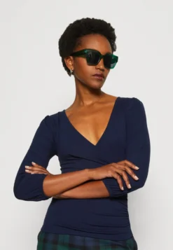 Anna Field T-Shirt À Manches Longues - Dark Blue -Anna Field 315d31f69cc642e397aecac808b0cced scaled