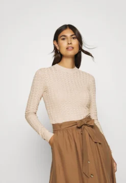 Anna Field Pullover - Light Tan Melange