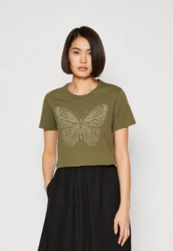Anna Field T-Shirt Imprimé - Green