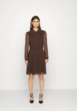 Anna Field Robe De Jour - Black/Brown