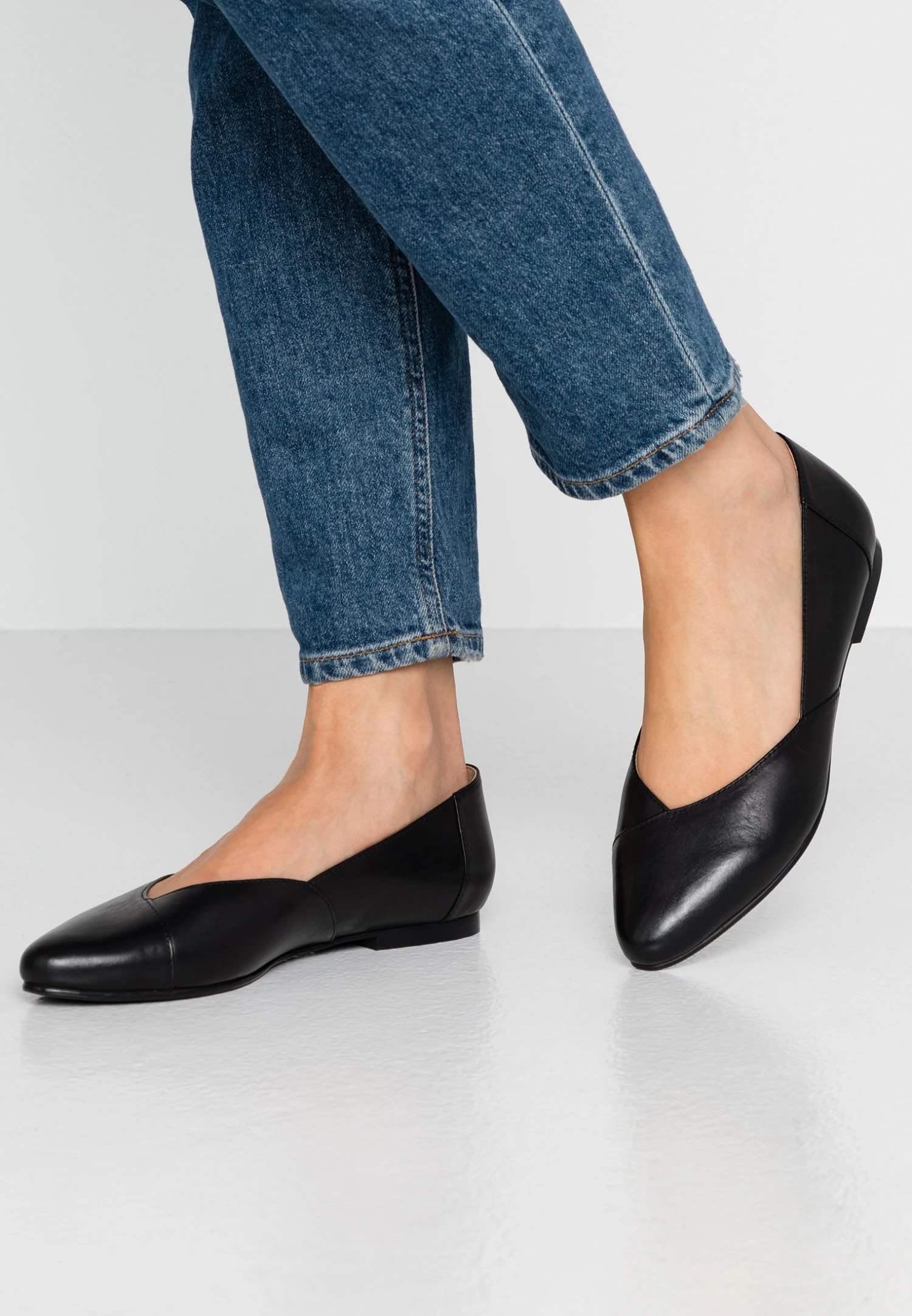 Leather Ballerinas - Ballerines - Black Anna Field Leather Ballerinas - Ballerines - Black -Anna Field 3ce656f7e4114e0e86fc46fdc06b2ccd