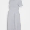 Nursing - Robe En Jersey - Light Grey