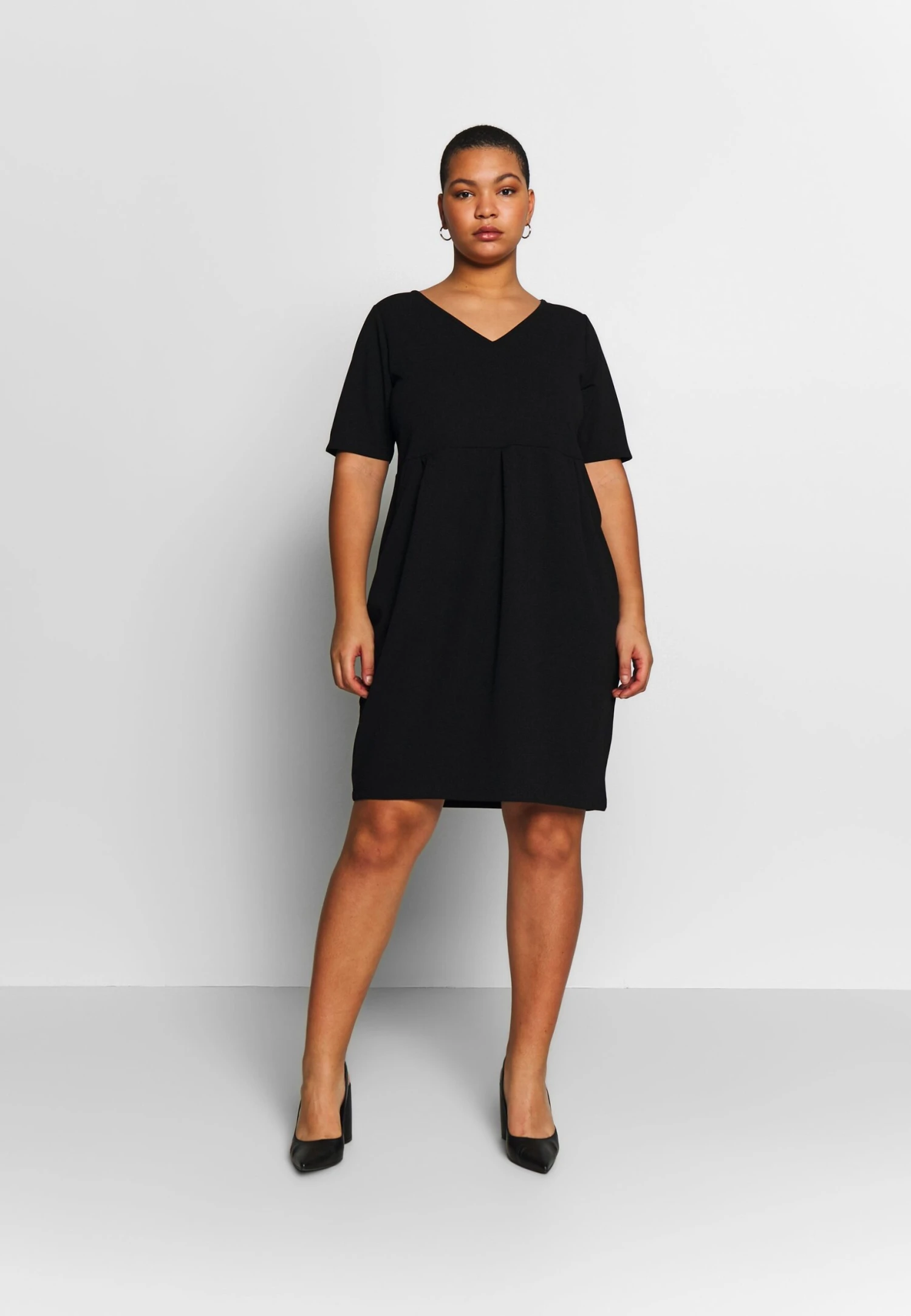Basic Jersey Dress - Robe En Jersey - Black Basic Jersey Dress - Robe En Jersey - Black -Anna Field 455ebf71d0a24727aac71212c4e30575 scaled