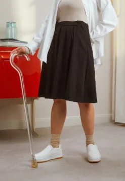 Anna Field Jupe Plissée - Black