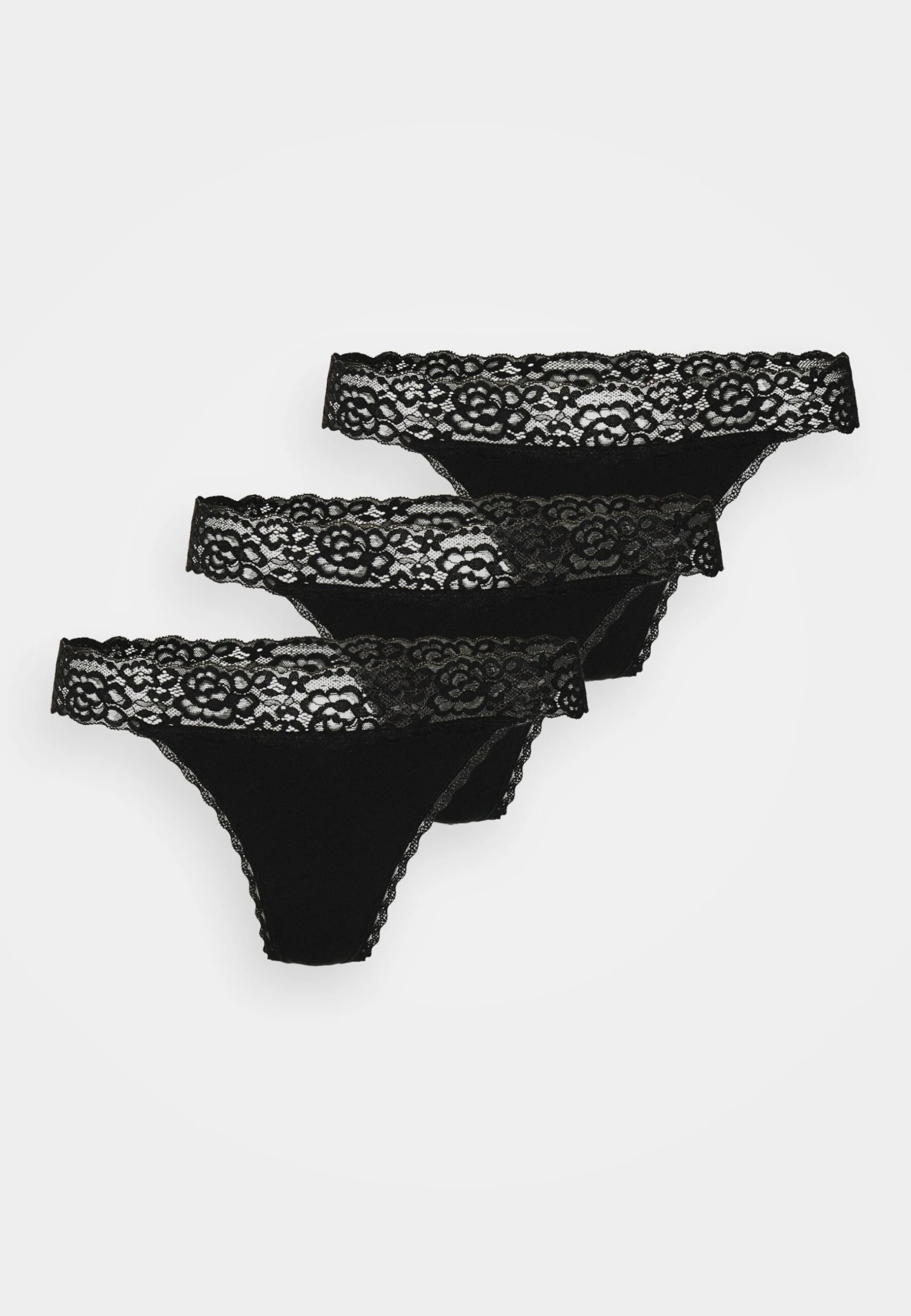 3Pp Margaret Cotton & Lace Thong - String - Black Anna Field 3Pp Margaret Cotton & Lace Thong - String - Black -Anna Field 4897e76adea44abf9e99888d6c2e8974 scaled