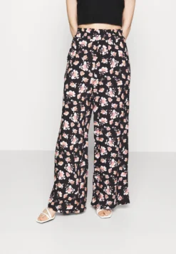 Summer Wide Legs - Pantalon Classique - Black