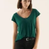 Anna Field T-Shirt Basique - Dark Green