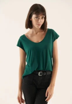 Anna Field T-Shirt Basique - Dark Green