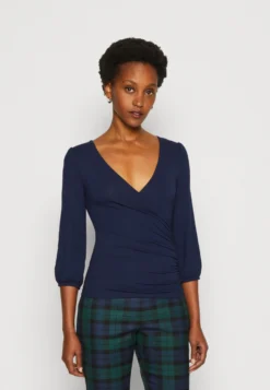 Anna Field T-Shirt À Manches Longues - Dark Blue