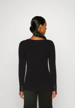 Anna Field Button Detail - Pullover - Black -Anna Field 530c258d6ece4debb4df56088c4a9161 scaled