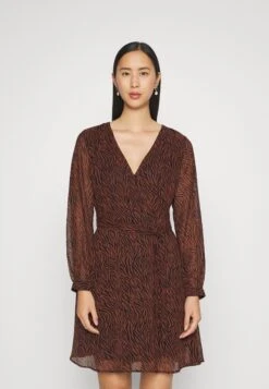 Anna Field Robe De Jour - Black/Beige