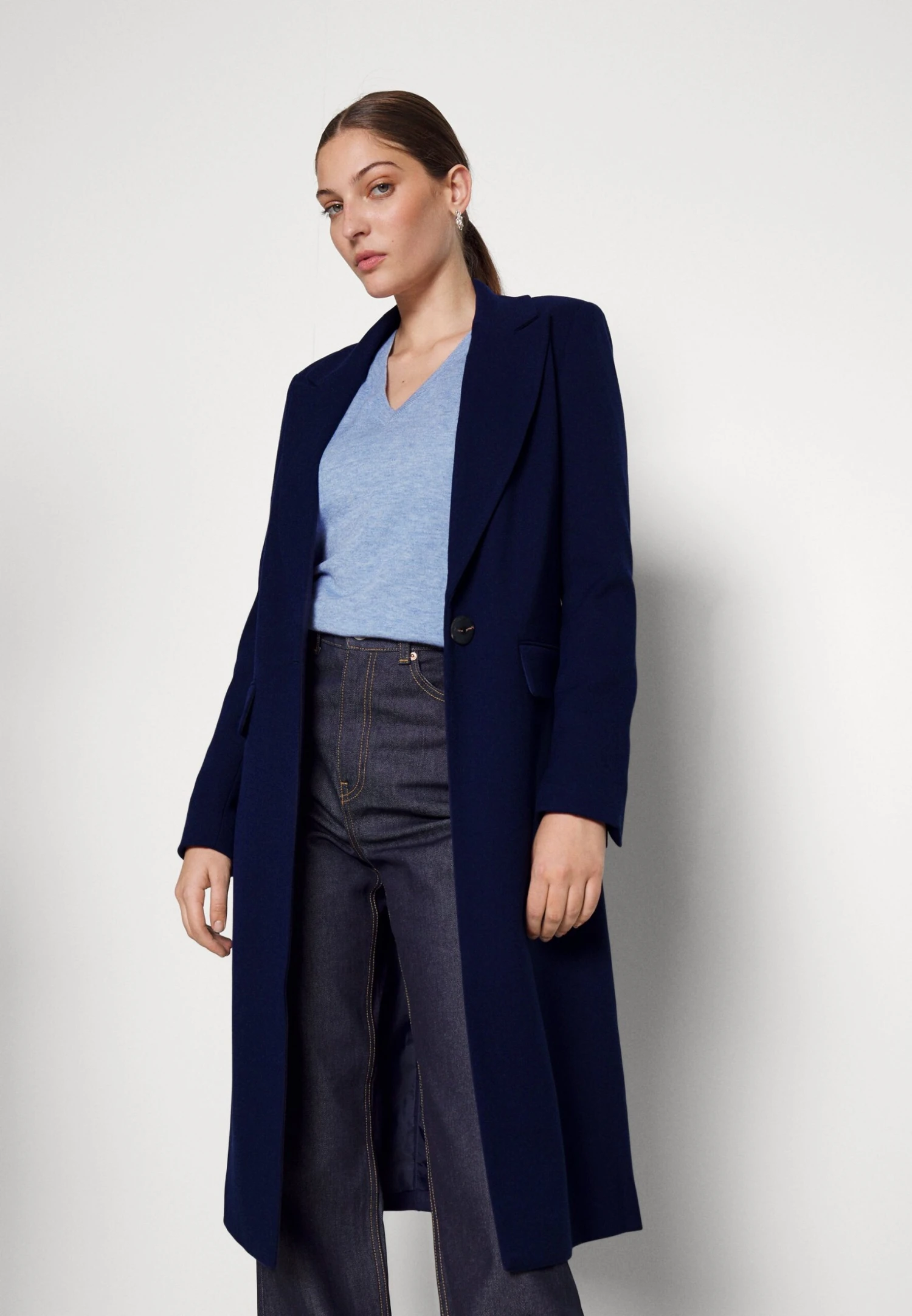 Manteau Classique - Dark Blue Manteau Classique - Dark Blue -Anna Field 62743b87aac54eb2a637c70cafb4bdbe scaled
