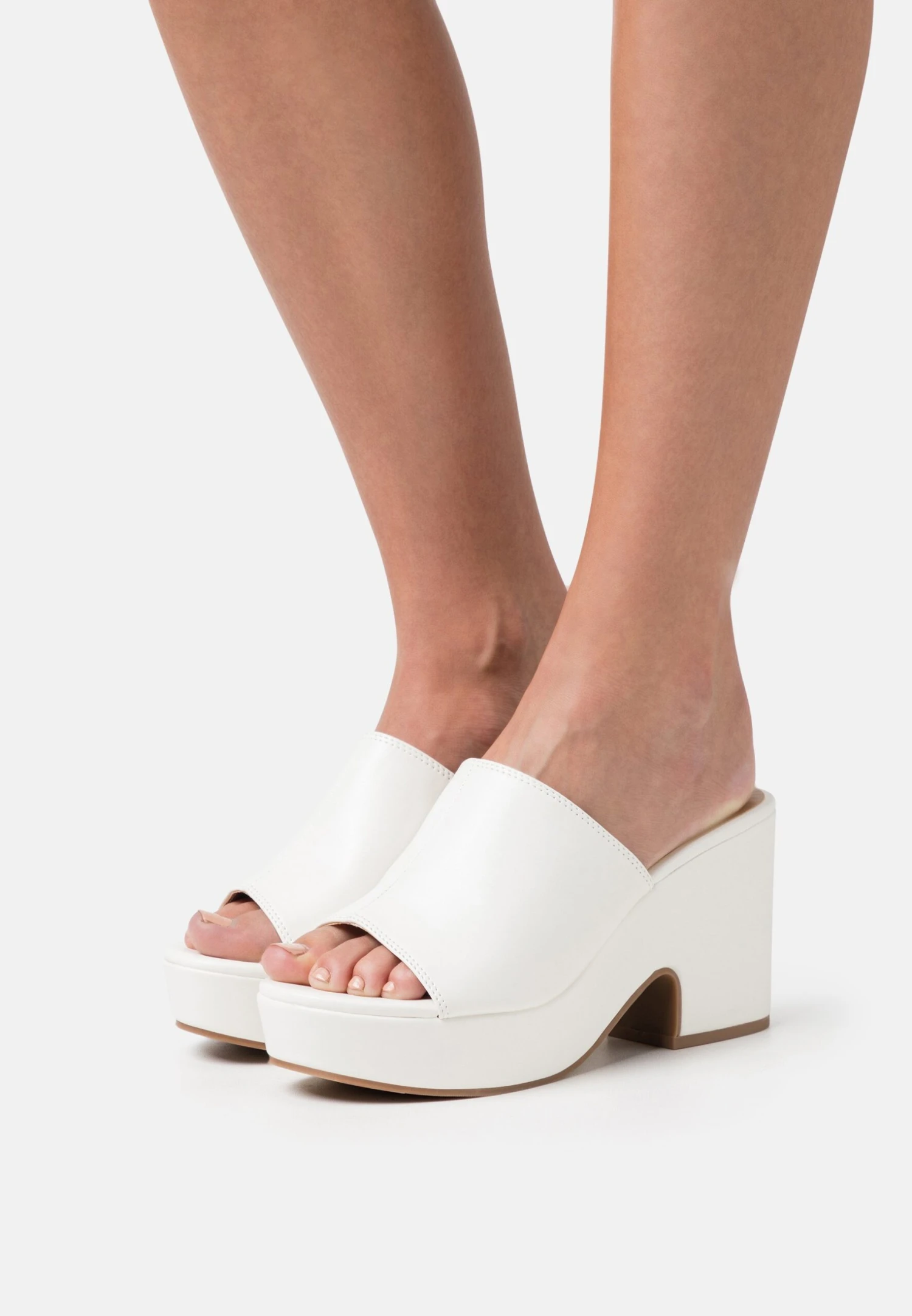 Wide Fit - Mules À Talons - White Wide Fit - Mules À Talons - White -Anna Field 652a308afe5846bab115adf6dceeb680 scaled