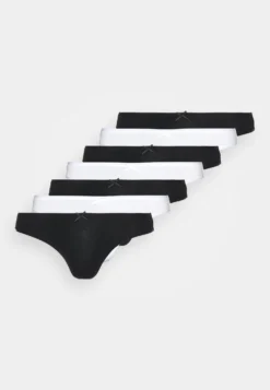 Anna Field Georgina 7Pp Thong Cotton - String - Black/White -Anna Field 6aea1dd502964fdd8c8e2e8eed194e69 scaled