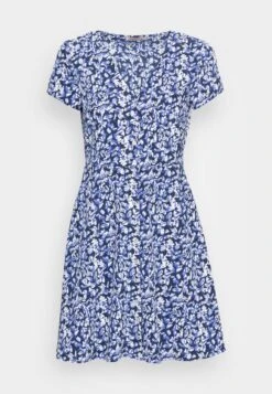 Anna Field Robe De Jour - Blue/White/Multi Coloured -Anna Field 768afe1ae2144906b89263cb65a60345 scaled