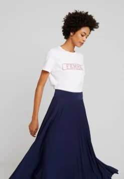Anna Field Plisse A-Line Midi Skirt - Jupe Trapèze - Maritime Blue -Anna Field 7ab564a26da040e68012a316977b7a10 scaled