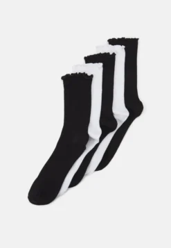 Anna Field 5 Pack - Chaussettes - Black/White