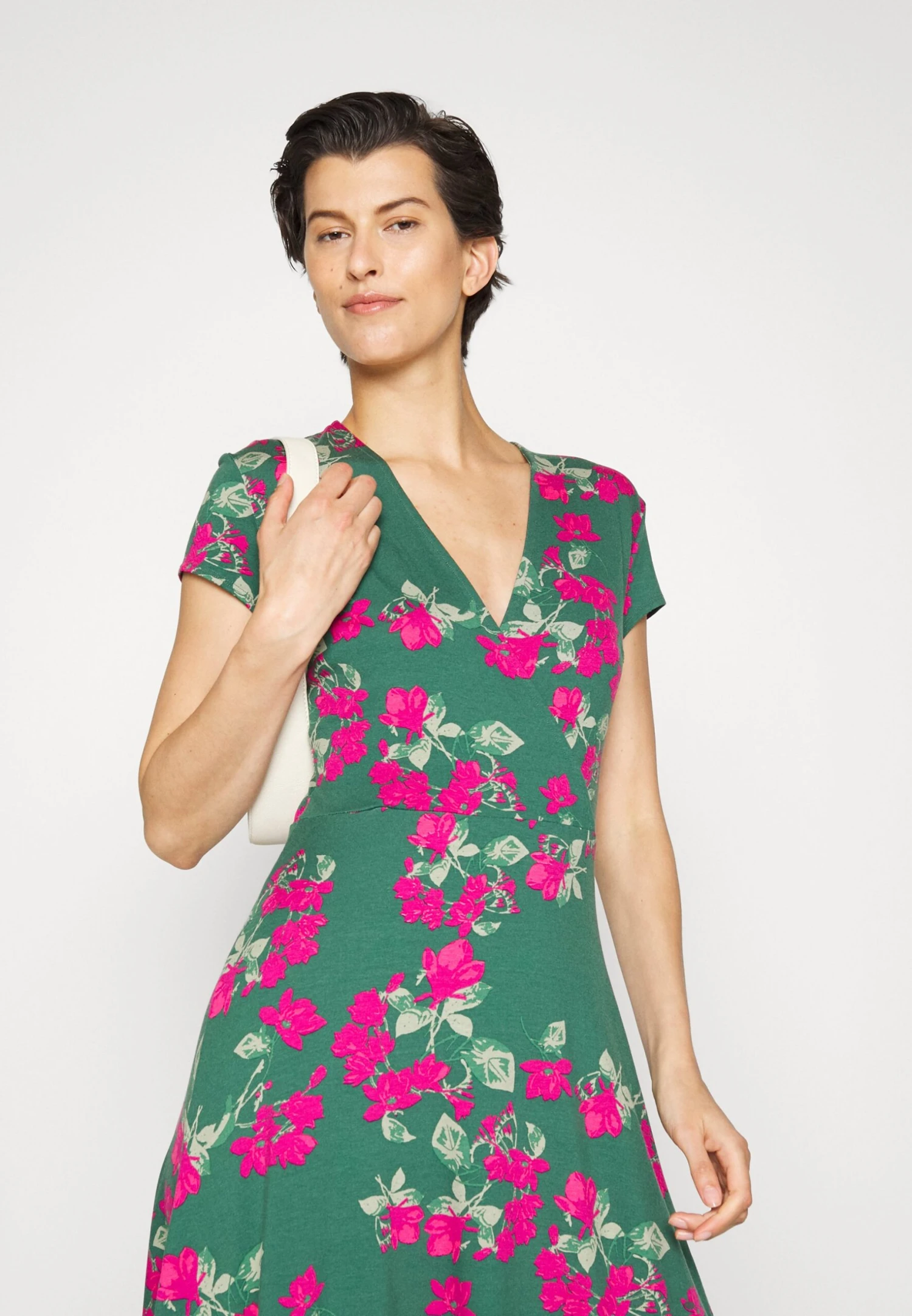 Robe En Jersey - Dark Green/Pink Robe En Jersey - Dark Green/Pink -Anna Field 8458855cc44845ffa26128d82f41e9bd scaled