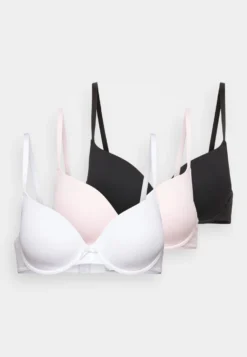 Anna Field Sunlight 3Pack Tshirt Bra - Soutien-Gorge Invisible - 402 - Pink_001 - White_802 - Black -Anna Field 86557765579c4e3f801767c3937b4035 scaled
