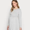 Nursing - Jersey Dress - Robe En Jersey - Grey
