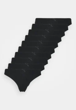 Anna Field 10 Pack - String - Black -Anna Field 96ae7501f0f24390b5c6c97df1c645df scaled