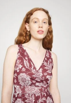 Anna Field Robe Longue - Bordeaux/Multi Coloured -Anna Field 994611c971604d7c9d21e8cc829c2f3a scaled