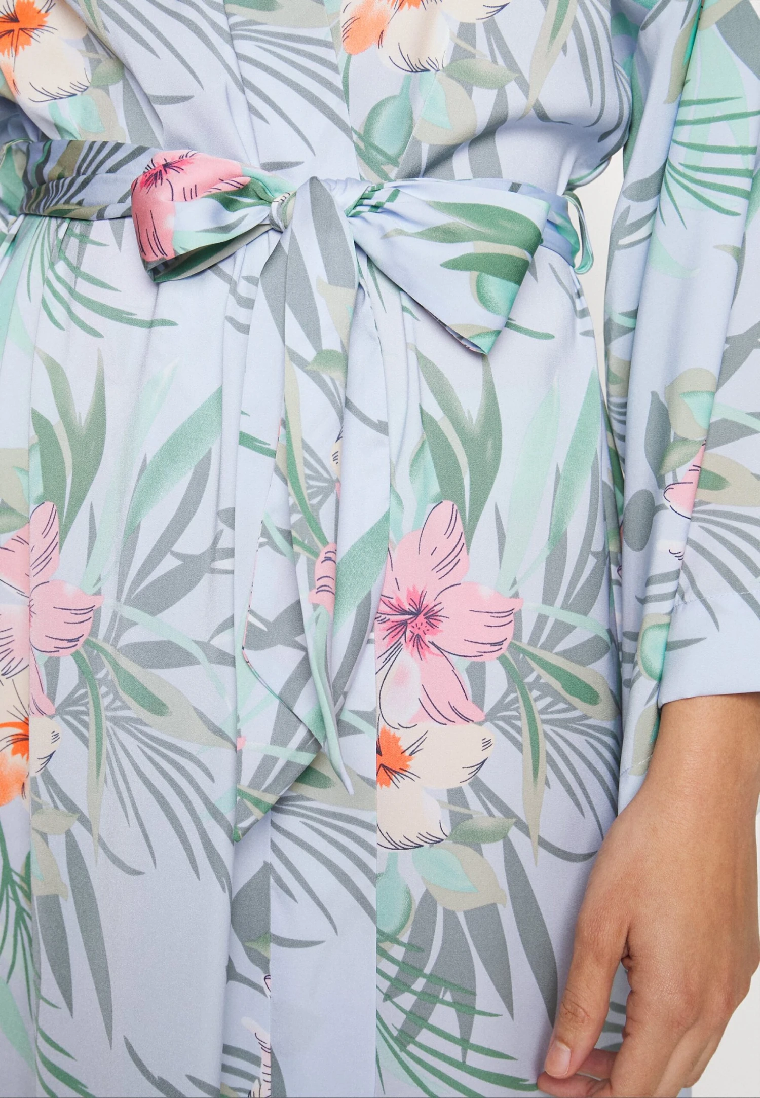 Floral Robe - Peignoir - Blue Anna Field Floral Robe - Peignoir - Blue -Anna Field 997130518deb46f2bc1f996a410ba74e scaled