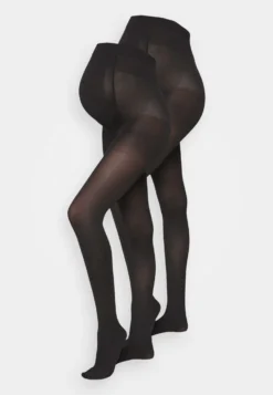 Anna Field 2 Pack 60 Den Maternity Tight - Collants - Black