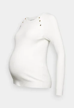 Nursing - Button Opening - Pullover - White 5 Nursing - Button Opening - Pullover - White -Anna Field b0bac29846cb4cf8947e4fd1ba03ab24 scaled