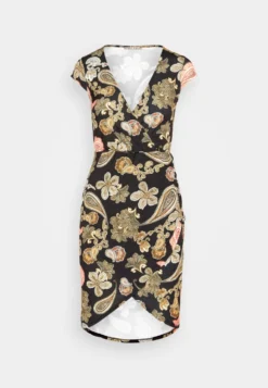 Anna Field Robe En Jersey - Black/Multi Coloured -Anna Field b17287474e8e4c1cab40e9314d9c7f45 scaled