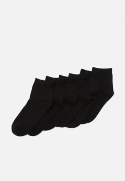 Anna Field 6 Pack Quarter Socks - Chaussettes - Black