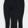 Anna Field 2 Pack - Legging - Black