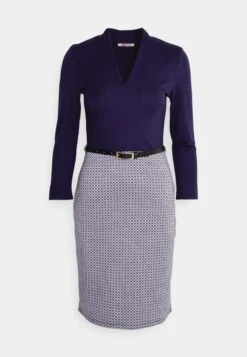 Anna Field Robe Fourreau - Dark Blue/White -Anna Field c6a6d5aa7b8b482e9a50aa862dbbb519 scaled