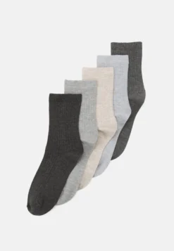 Anna Field 5 Pack - Chaussettes - Black/Grey