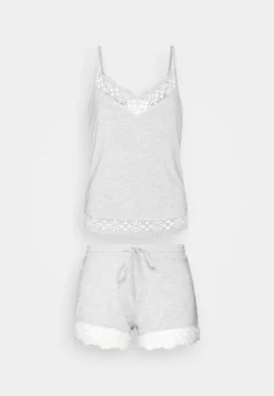 Anna Field Sarah Short Pj Set - Pyjama - Grey -Anna Field ca82a662144e49adbf3fdb12250aace2 scaled