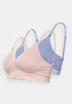Anna Field 2 Pack - Soutien-Gorge Invisible - Dark Blue/Pink